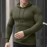 Muška majica s kapuljačom s kapuljačom s kapuljačom s puloverima s dugim rukavima u prodaji
