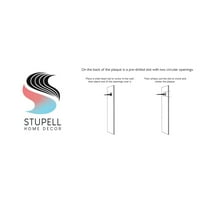 Stupell Industries Crni toaletni papir Dijagram kupaonice Nacrt Wood Wall Art, 15, dizajn Karla Hronek