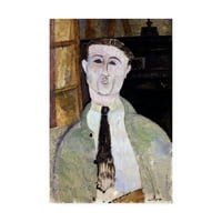 Zaštitni znak likovna umjetnost 'Paul Guillaume' platno umjetnost Modigliani