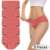 Yuelianxi Underpantings Patchwork u boji gaćice za donje rublje bikini čvrste ženske kratke kratke kratke kratke