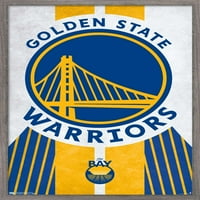 Golden State Warriors - Poster zida logotipa, 22.375 34