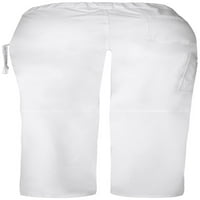 Muške teretne hlače s patentnim zatvaračem sprijeda, s ravnim nogavicama i remenom