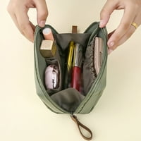 Najlonske kozmetičke torbice s patentnim zatvaračem personaliziraju toaletnu torbu za šminku, žensku putnu kozmetičku