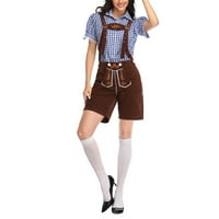 Ženski zabavni kombinezon Stil Square Collar Oktoberfest Girl Noćni izlazak plus haljine veličine plus size maxi