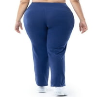 Sportske radne ženske hlače velike veličine, široke veličine, široke veličine