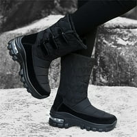 Jeseni vanjski ukrasi Juebong snježne čizme s snijegom Ženske modne tople pamučne cipele casual čizme srednje