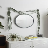 Dekorativno okruglo zidno ogledalo