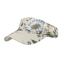 Ljetne kape za sunce za žene, modne ženske muške cvjetne podesive bejzbolske kape, hip hop šešir, šešir za sunce