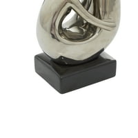 Decmode 15 h, 5 w porculan Moderna apstraktna skulptura, srebro