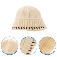 Pleteni šešir topli zimski šešir jednostavni šešir za pletenje all-metch unise šešir