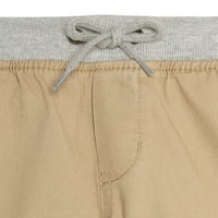 Wonder Nation Boys Cargo Jogger Shorts, 2-pack, veličine 4- & Husky