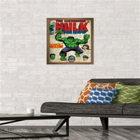Stripovi o ' em-Hulk-Incredible Hulk zidni Poster, 14.725 22.375