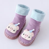 ; / 1 par čarapa za malu djecu s likovima iz crtića tople čizme s likovima iz crtića protuklizne cipele za malu