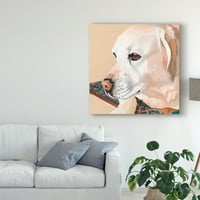 Zaštitni znak likovna umjetnost 'Dlynns Dogs Shell' Canvas Art by Dlynn Roll