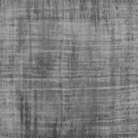 Ahgly Company zatvoreni okrugli perzijski sivi prostirke, 6 'krug