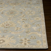 Tradicionalni tepih s cvjetnim uzorkom umjetničkih tkalaca iz 9' 9'