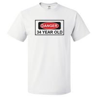 34. rođendanski poklon za godišnju majicu star majice