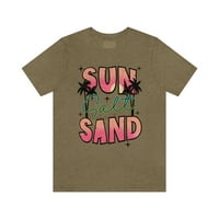 Sunčeva sol i pijesak, ljetna majica s tematskom rodno neutralnom