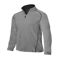 Mizuno muški comp zip pulover, size srednja, siva