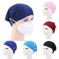Jiaroswwei solidna boja za glavu za glavu protiv klizanja glava omotana medicinska sestra doktor kerchief šešir