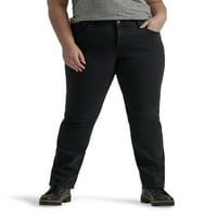 Lee® Women's Plus Ultra Lu Comfort s Fle Motion Ravna noga Jean