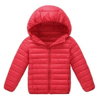 Zimski kaputi i jakne za dječake i Djevojčice, Dječji lagani donji kaput s kapuljačom od 8 do 19 godina