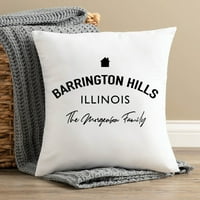 Personalizirani jastuk za bacanje u susjedstvu