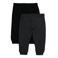 Lee Boys Fleece jogger hlače, 2-pack, veličine 4-18