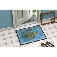 Carolines Treasures BB8527JMAT Tepih za kuće ili ulice Blue Crab 24x36, 36L 24W, višebojne