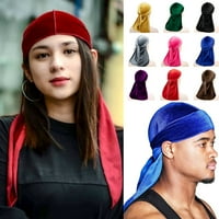 Head marama hip hop kapa jednobojna rastezljiva prevelika pokrivala za glavu odjeća dodatak baršunasto žensko