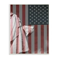 Američka zastava, rustikalni dizajn zidnih ploča U Stilu slobode Daniel Sproul