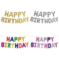 Pontos Sretan rođendan pismo aluminij folije baloni za uređenje zabave