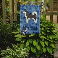 $ 6217 $ Aljaški malamut zastava dobrodošlice veličina vrta, mala, višebojna