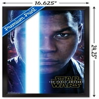 Ratovi zvijezda: Sila se budi - zidni poster s Finnovim portretom, 14.725 22.375