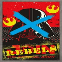 Ratovi zvijezda: Saga - zidni plakat pobunjenika Vadera, 22.375 34