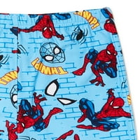 Pidžama komplet za dječake s printom Spider-Man 2 komada, veličine od 2 do 4 godine