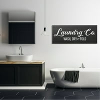 Tekstni znak za pranje rublja na platnu, 20, dizajn Kim Allen