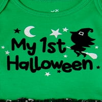 Djevojčice Halloween Tutu Bodysuit, veličine 0m-24m