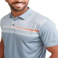 Ben Hogan asimetrična tiskana polo majica s performansama, do veličine 5xl