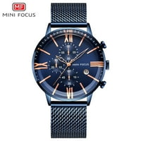 Muški satovi luksuzne marke, Ručni satovi od nehrđajućeg čelika, kvarcni vodootporni satovi